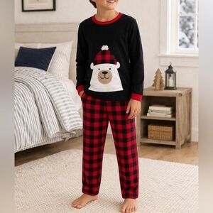 Carters Polar Bear Fleece Pajama Set Size 8